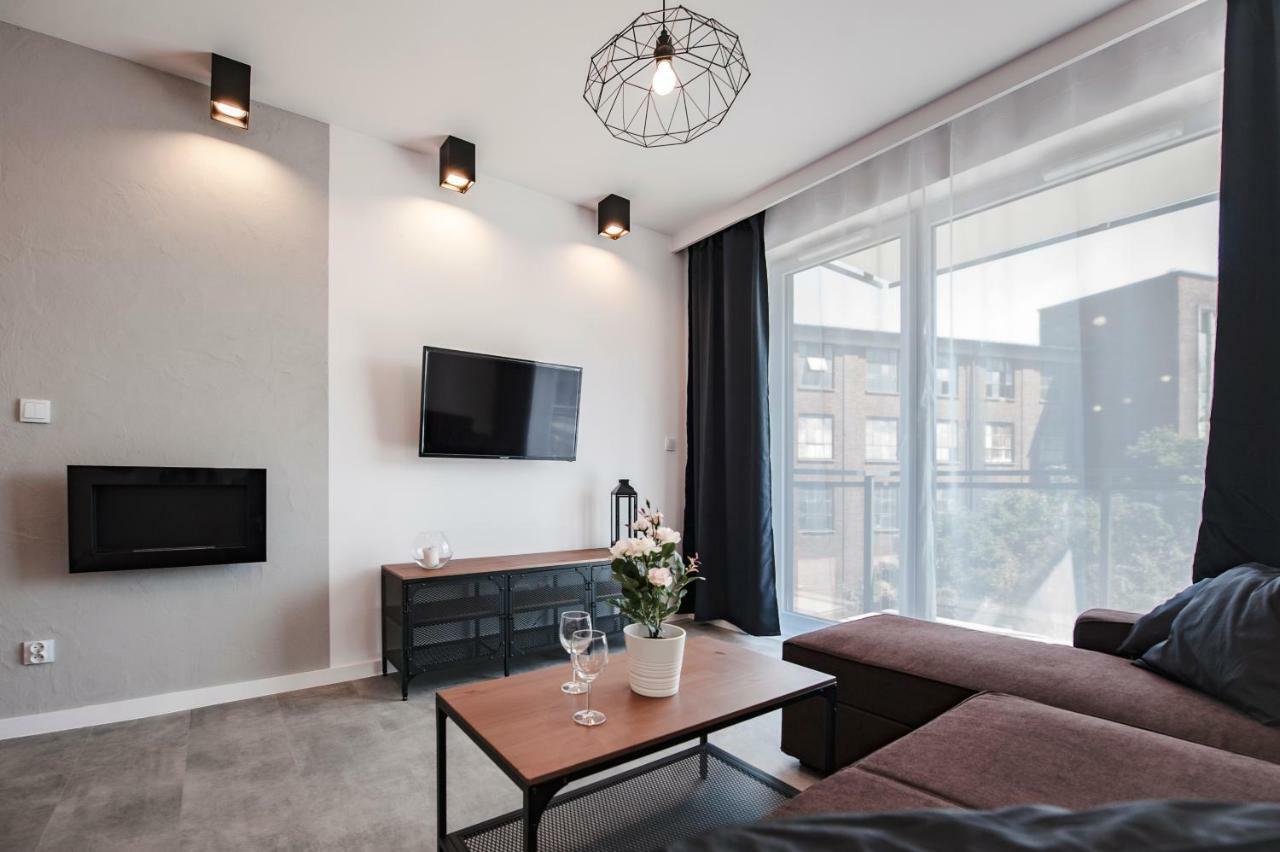 Unique 3City Apartments - Grey Apartment 格但斯克 外观 照片