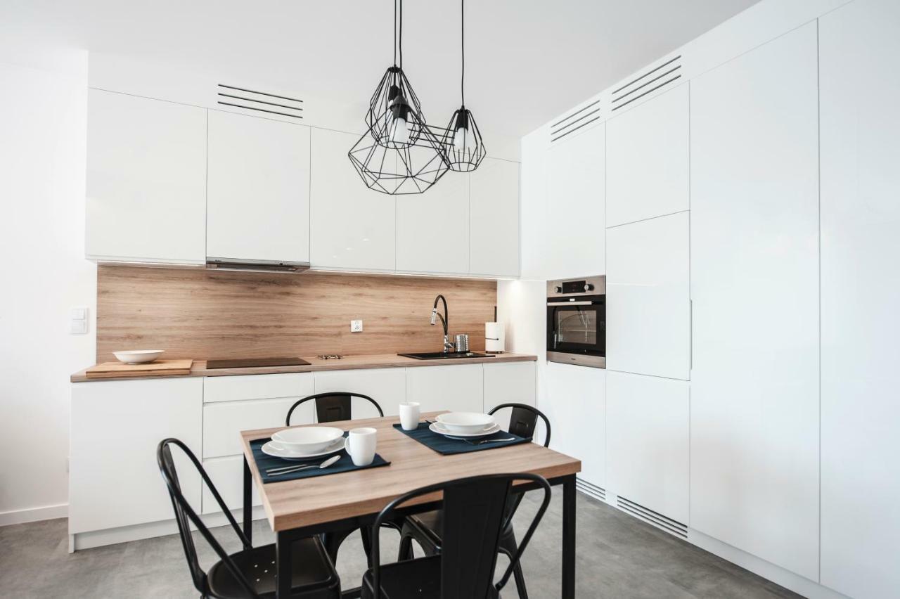 Unique 3City Apartments - Grey Apartment 格但斯克 外观 照片