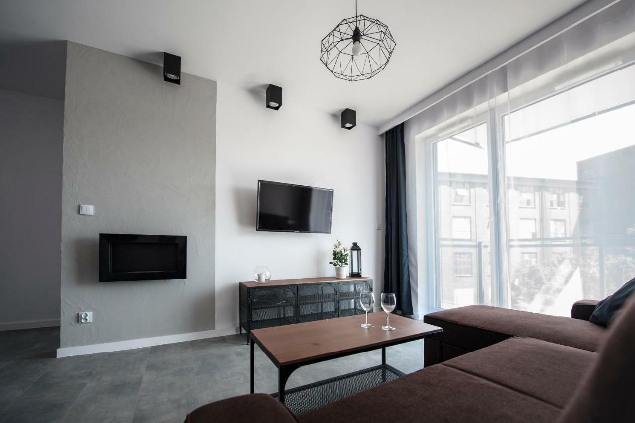 Unique 3City Apartments - Grey Apartment 格但斯克 外观 照片
